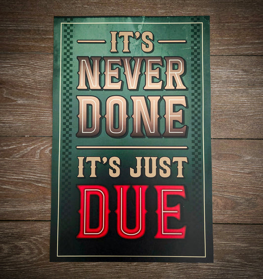 It’s Just Due Print Bundle