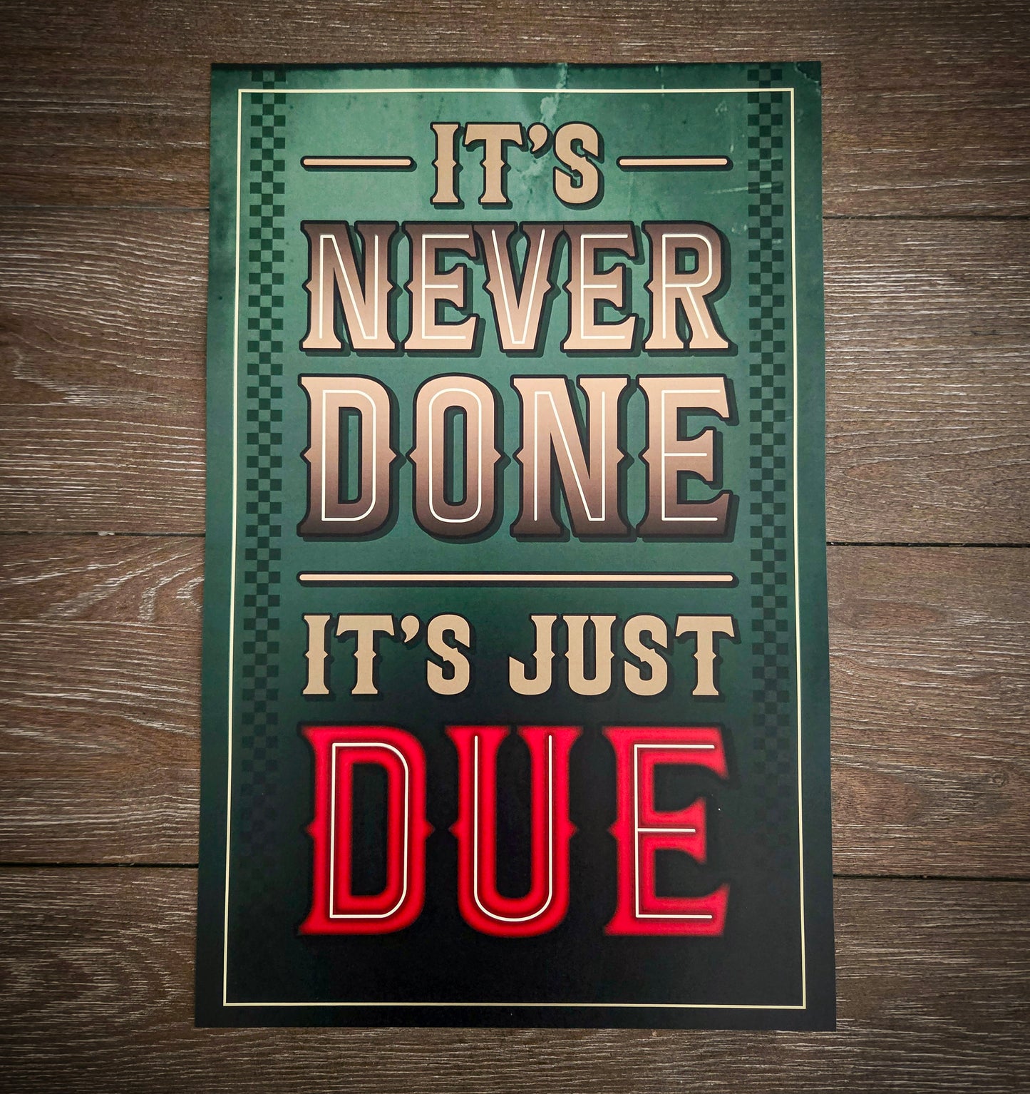 It’s Just Due Print Bundle