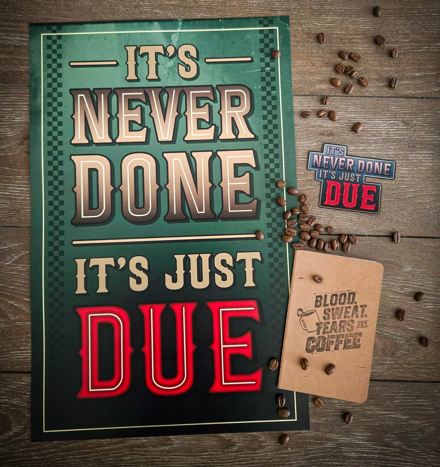 It’s Just Due Print Bundle