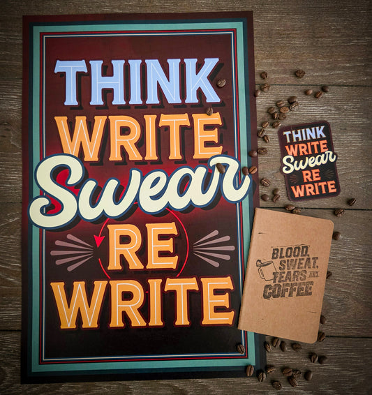 Think Write Swear Print Bundle