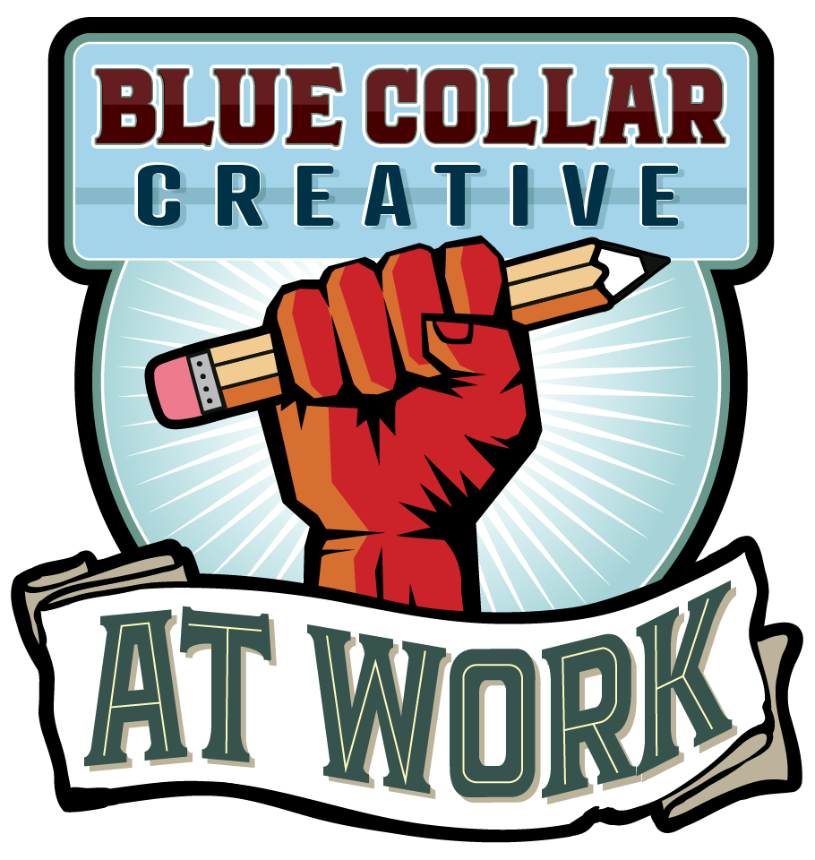 Blue Collar Creative Sticker